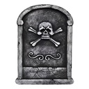 Decoratie grafsteen Halloween 35x3x55 cm