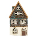 Waxinelichthouder huis 11x8x19 cm