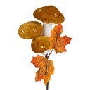 Decoratie paddenstoel 8x4x55 cm
