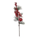 Decoratie Kerst 12x9x40 cm