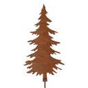 Tuinprikker kerstboom 11x1x52 cm
