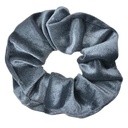 Haarelastiekje Ø 10 cm grijs