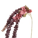 Decoratie tak met bloemen 14x14x135 cm