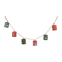 Decoratie slinger kerst 150x12x17 cm
