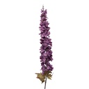 Decoratie tak met bloemen 8x8x124 cm