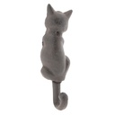 Wandhaak kat 5x3x17 cm