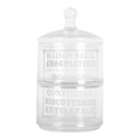 Vorratsdose mit Deckel Transparent Ø 17x30 cm
