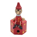 Puntenslijper met Pinokkio 4x4x9 cm