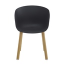 Esszimmer Stühle Schwarz Braun 54x51x82 cm