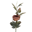 Decoratie tak met bloemen 14x14x83 cm