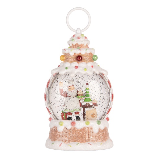 Sneeuwbol met LED 13x8x22 cm / 3xAAA