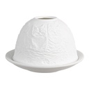 Waxinelichthouder Ø 12x8 cm