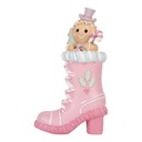 Decoratie laars 13x9x22 cm