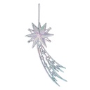 Decoratie hanger ster 15x1x6 cm