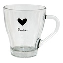 Teeglas Transparent 11x8x10 cm / 200 ml