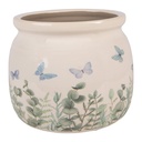 Decoratie bloempot Ø 16x13 cm