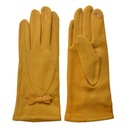 Handschoenen 8x24 cm geel