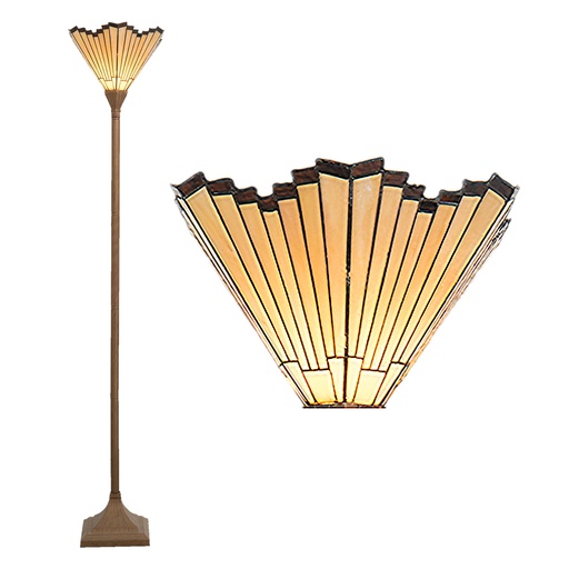 Vloerlamp Tiffany 37x37x183 cm E27/max 1x60W