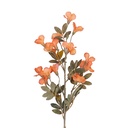 Decoratie tak met bloemen 100 cm