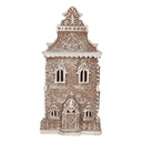 Decoratie huis met LED 12x11x25 cm