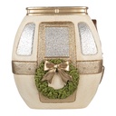 Decoratie skilift met LED 47x48x51 cm / 3xAA