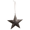 Decoratie hanger ster 8x1x8 cm