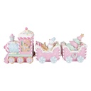 Decoratie trein 45x12x19 cm