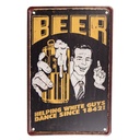 Tekstbord 20x1x30 cm