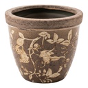 Decoratie bloempot Ø 13x11 cm