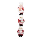 Decoratie kerstman 12x14x52 cm