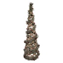 Decoratie kerstboom met LED Ø 20x61 cm / 3xAA