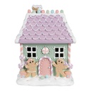 Decoratie huis 17x14x21 cm