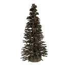 Décoration Arbre de Noël Vert Couleiur or Ø 14x25 cm