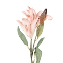 Decoratie tak met bloemen 12x16x88 cm