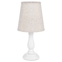 Lampe de table Blanc Beige 13x13x32 cm E14/max 1x40W