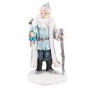 Decoratie kerstman 11x9x21 cm