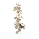 Decoratie tak met bloemen 113 cm