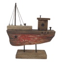 Decoratie model boot 23x7x26 cm