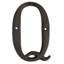 Letter Q 8x1x13 cm
