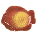 Scodella Pesce Arancio 16x11x3 cm