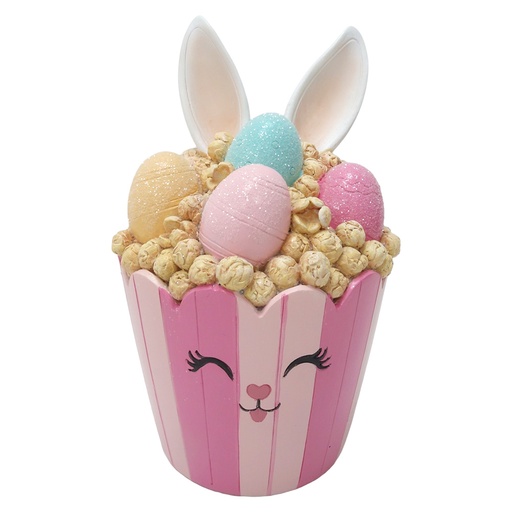 Decoratie Popcorn beker Ø 11x18 cm
