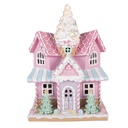 Decoratie huis met LED 21x14x28 cm / 2xAAA