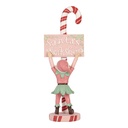 Decoratie elf 11x8x30 cm