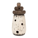 Decoratie vuurtoren Ø 11x23 cm