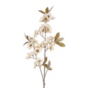 Decoratie tak met bloemen 90 cm