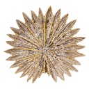 Decoratie schaaltje bloem Ø 22x3 cm