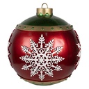Decoratie Kerstbal Ø 39x44 cm