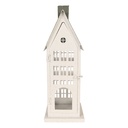 Decoratie huis 21x14x58 cm