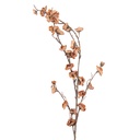 Decoratie tak met bloemen 8x15x120 cm