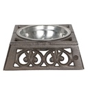Dieren voerbak 18x18x6 cm / 300 ml